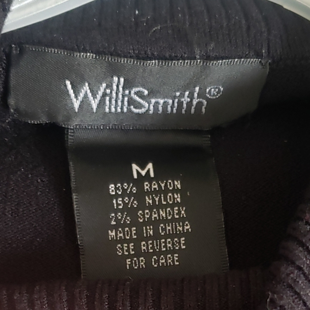 WilliSmith black turtle neck sweater - Picture 4 of 7